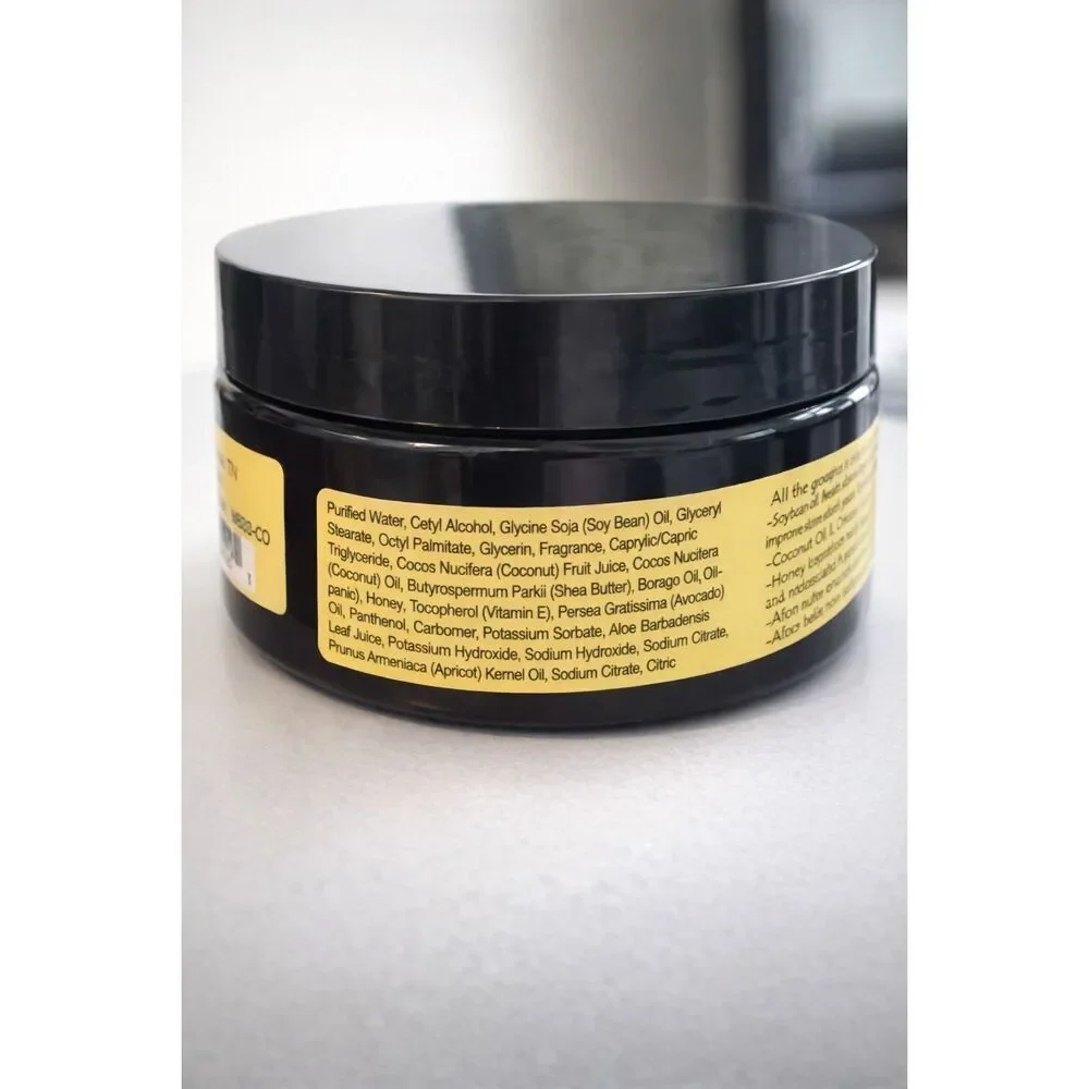 The Naked Bee Coconut & Honey Ultra-Rich Body Butter 8 oz. jar